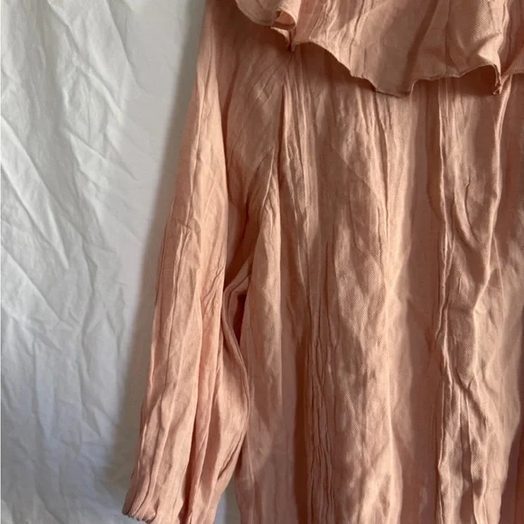 Zara Collection Ruffled Collar Shirt -Blouse - Size Small NEW - Picture 7 of 13